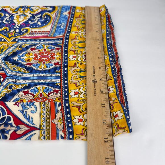 Haute Hippie Medium Wide leg pants boho resort flowy pattern beachwear lounge - Picture 9 of 10